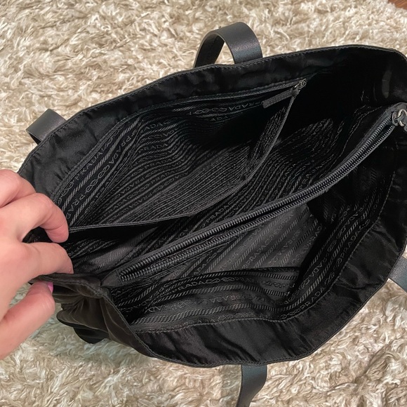 Prada Nylon Black Tote Small - Picture 2 of 13